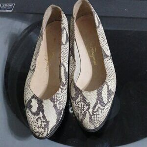 Salvatore Ferragamo Brown Flats Loafers